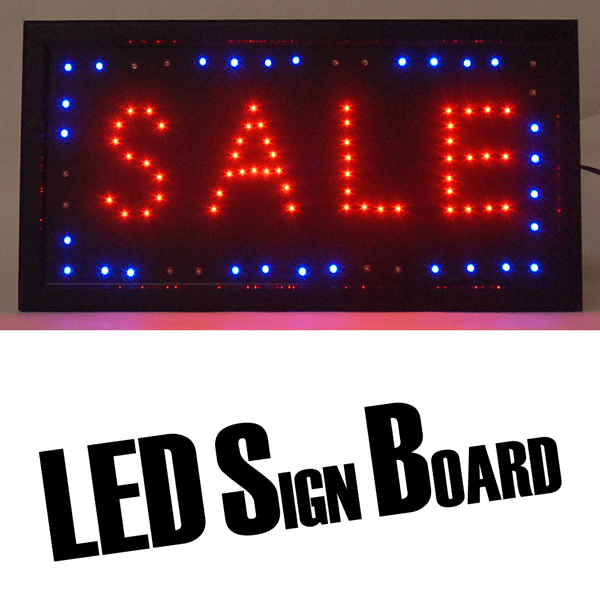 LED電飾看板　SALE　セール　イルミネーション